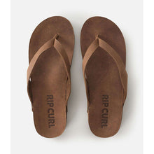 Japonki damskie RIP CURL Freedom Leather Bloom Open Toe brązowe
