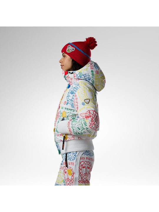 Kurtka narciarska damska ROSSIGNOL W Jcc Bomber Ski Jacket multikolor
