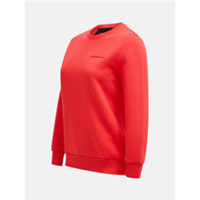 Bluza PEAK PERFORMANCE Original Small Logo Crew Women czerwony - Adventure Sports
