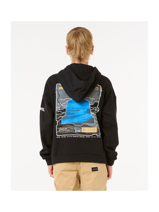 Bluza RIP CURL Rip Curl Pro 25 Hood-Kid czarny - Adventure Sports
