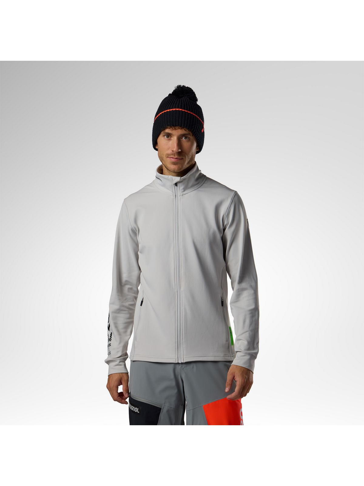 Bluza męska ROSSIGNOL M Hero Stretch Fleece Jacket szara