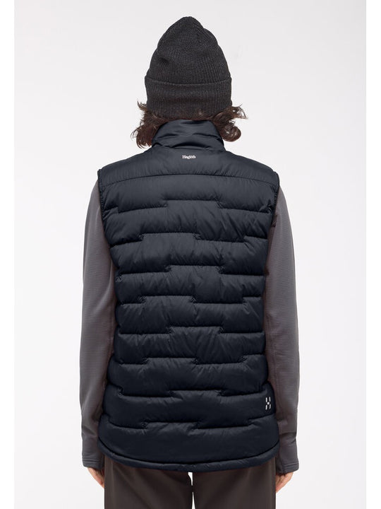 Kamizelka puchowa damska HAGLÖFS ROC Flash Down Vest True Black
