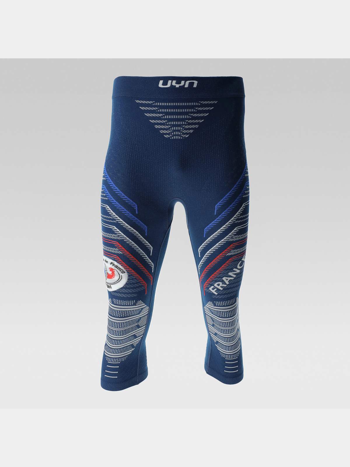 Legginsy termoaktywne UYN Natyon 3.0 Junior France Uw Pants Medium niebieski