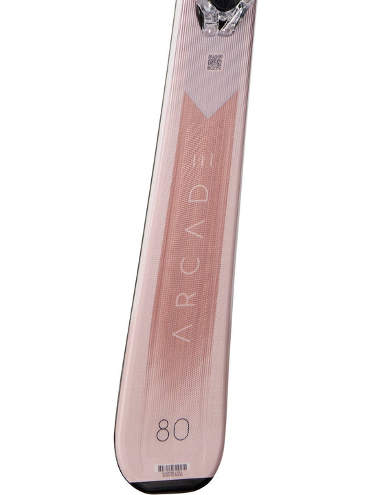 Narty damskie ROSSIGNOL Arcade W 80 + wiązania LOOK Xpress W 10 GW B83 Shiny Blk
