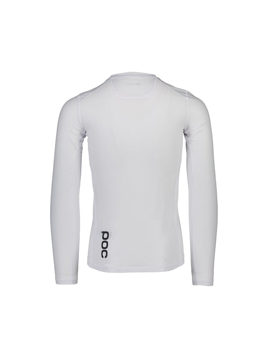 Koszulka rowerowa POC Essential Layer LS - biały
