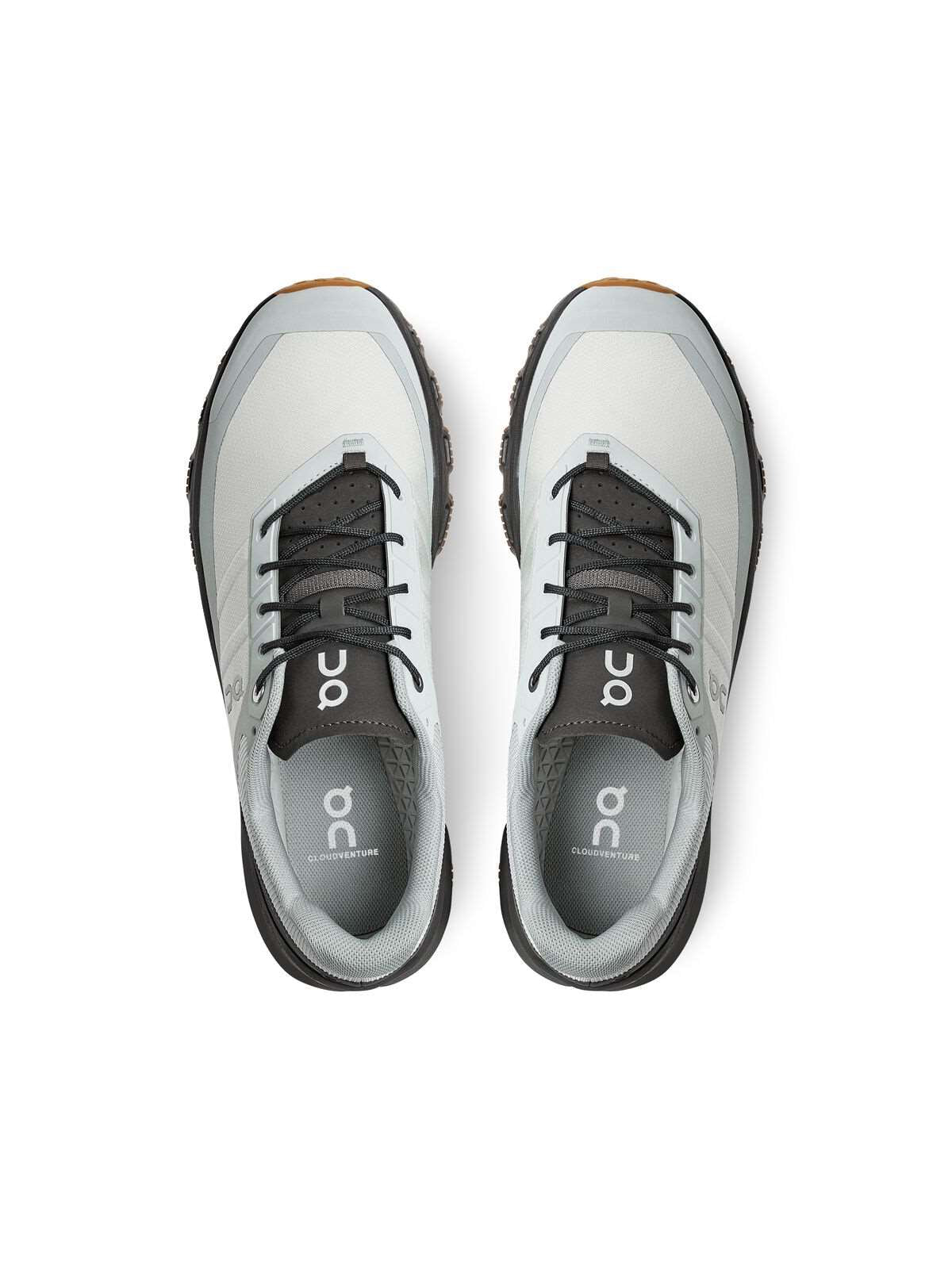 Buty trailowe męskie ON RUNNING CLOUDVENTURE - szaro brązowe