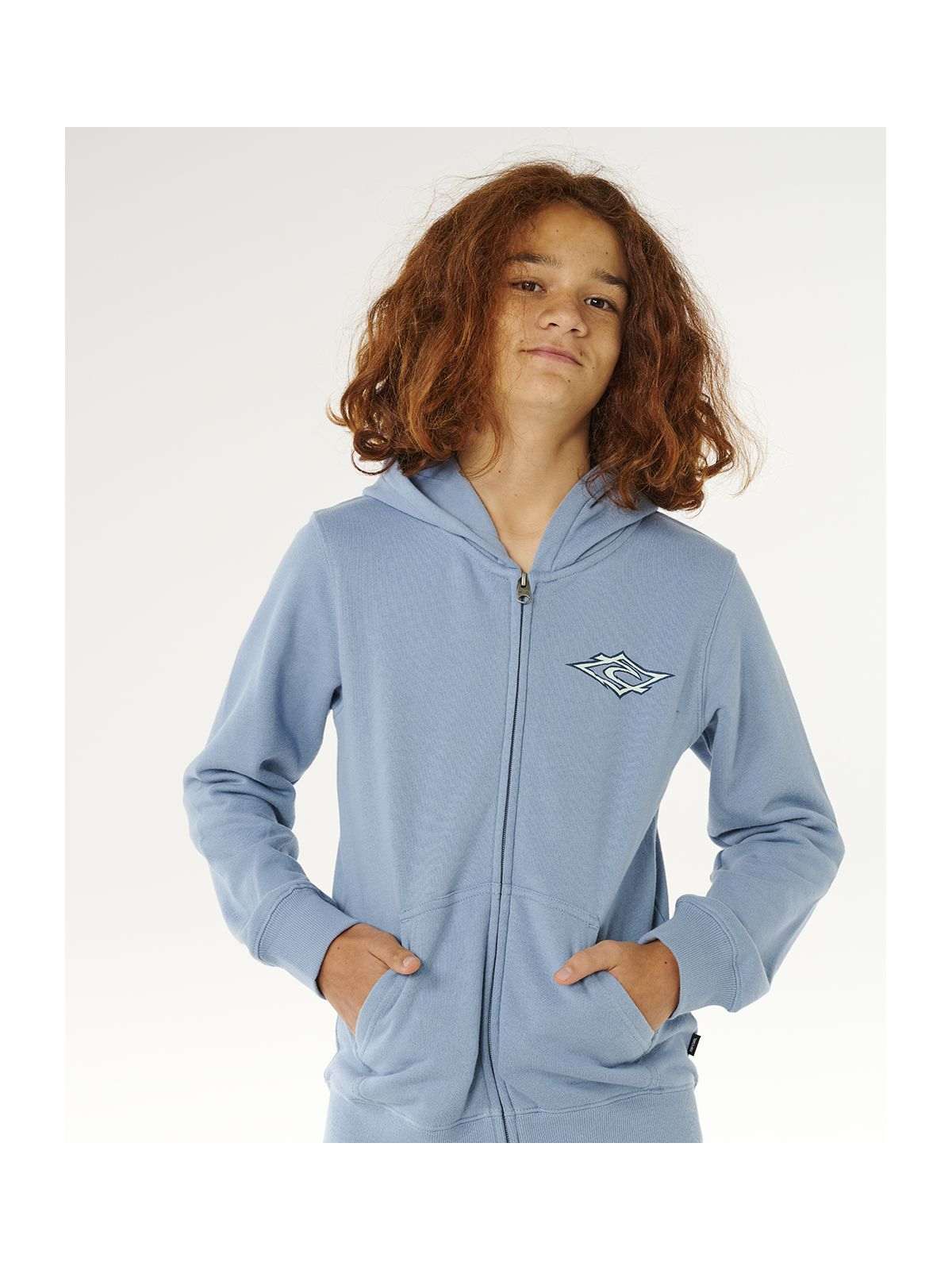 Bluza chłopięca RIP CURL Hazey Days Zip Thru - Boy niebieska