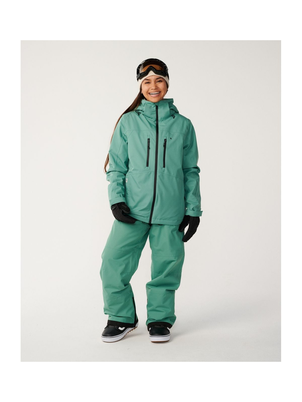 Kurtka damska RIP CURL S-Seriesźrelax Jkt 20K/20K zielona