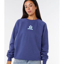 Bluza RIP CURL LUXE SURF RAGLAN RELAXED CREW granatowa
