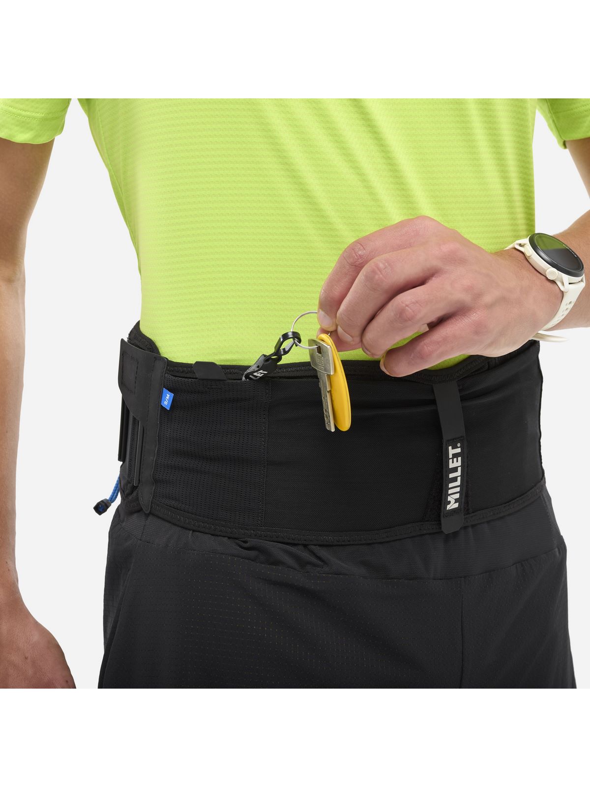 Pas biegowy MILLET INTENSE BELT czarny