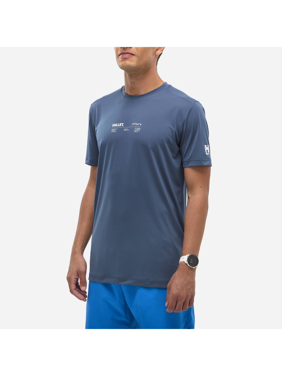 Koszulka MILLET INTENSE ESSENTIAL TS SS M granatowy