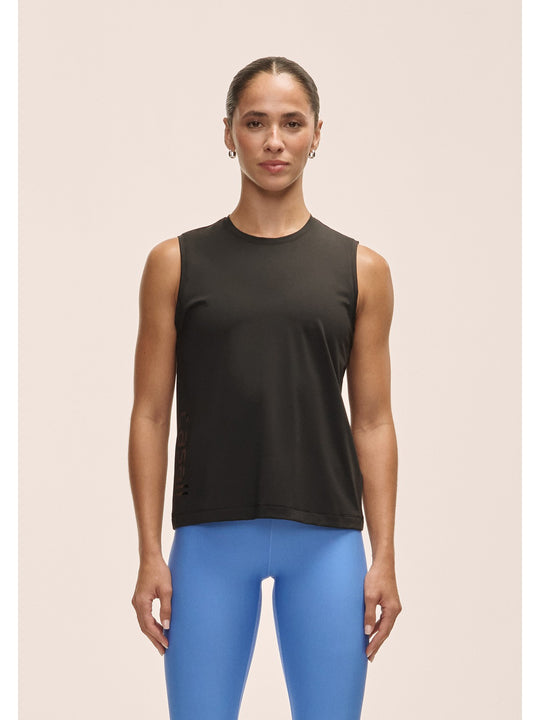 Koszulka damska treningowa Casall Graphic Tank czarny
