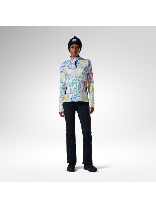 Bluza damska ROSSIGNOL W Jcc Fleece Jacket multikolor
