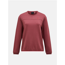 Bluza damska PEAK PERFORMANCE W Trail Polartec Power Grid Crew kolor czerwony
