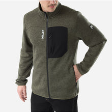Bluza męska MILLET M Chamonix Knit Jkt M zielona

