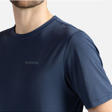 Koszulka męska treningowa męska ROSSIGNOL Sidelhorn Tee granatowy
