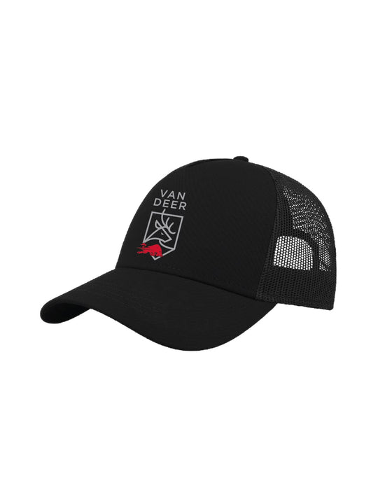 Czapka z daszkiem VAN DEER Trucker Cap Jr czarny
