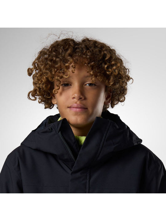 Kurtka narciarska juniorska ROSSIGNOL Jr Strawpile Insulated Ski Jkt czarna
