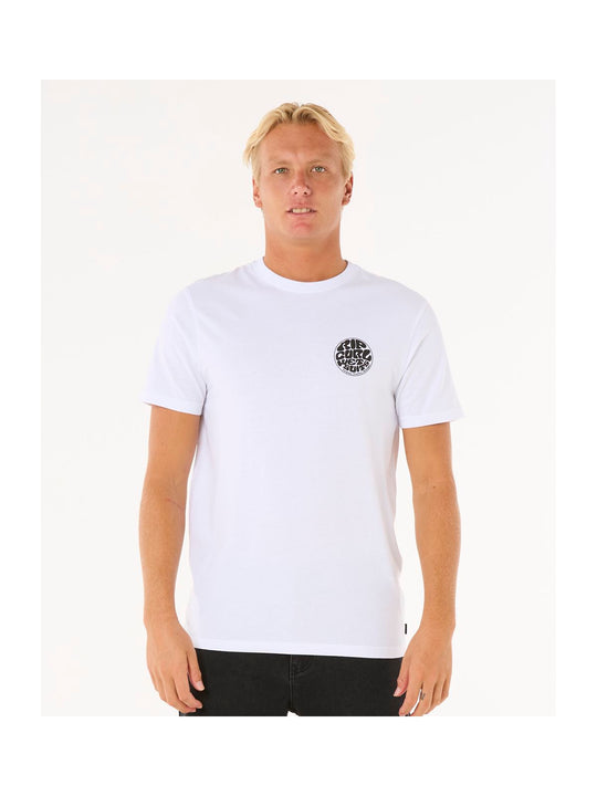Koszulka RIP CURL Wettie Icon Tee biały
