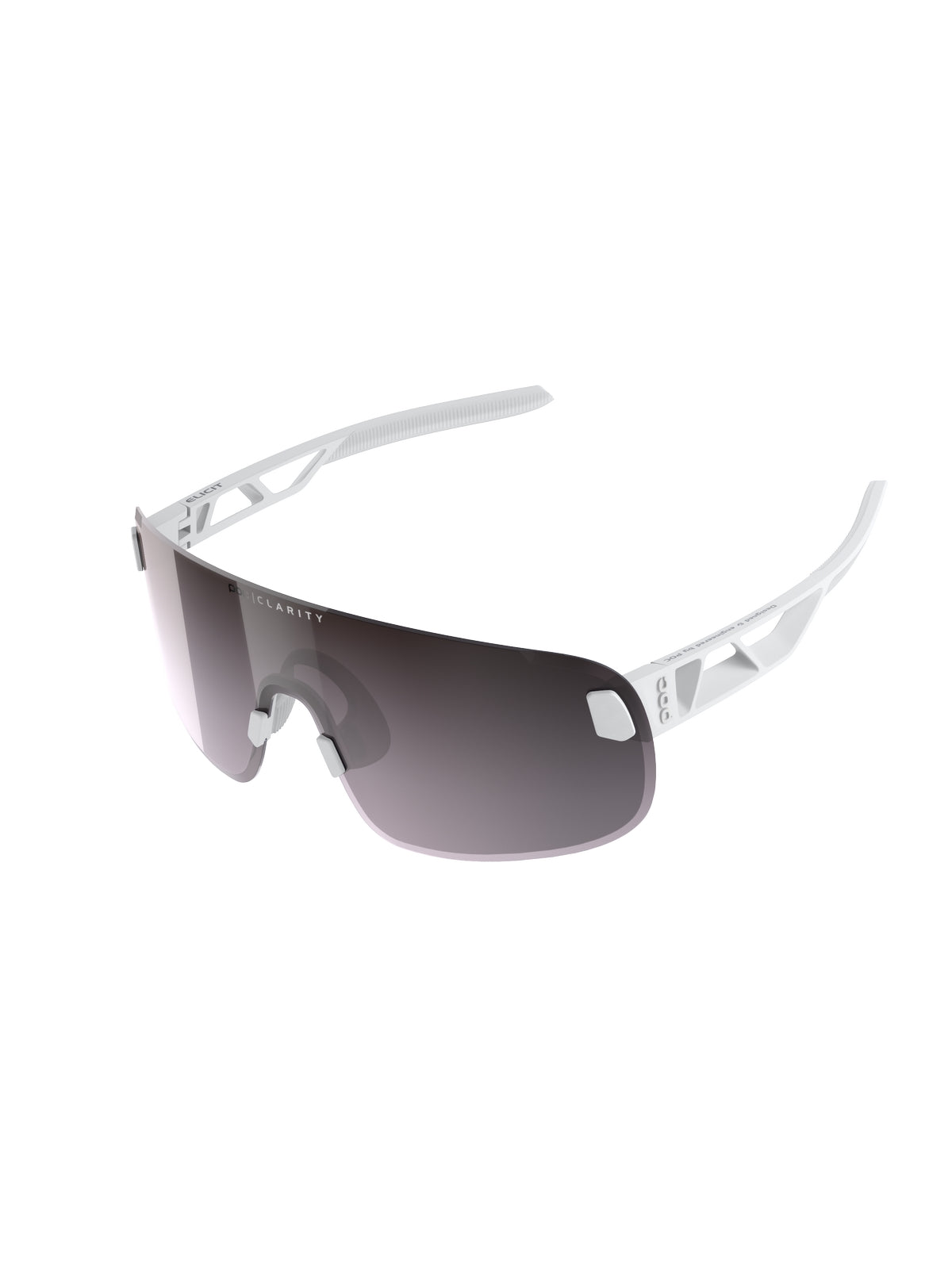 Okulary rowerowe POC Elicit white - Clarity Road/Sunny Silver cat 3