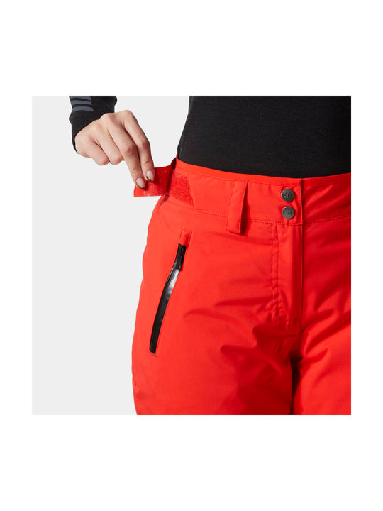 Spodnie narciarskie damskie HELLY HANSEN W LEGENDARY INSULATED PANT czerwone
