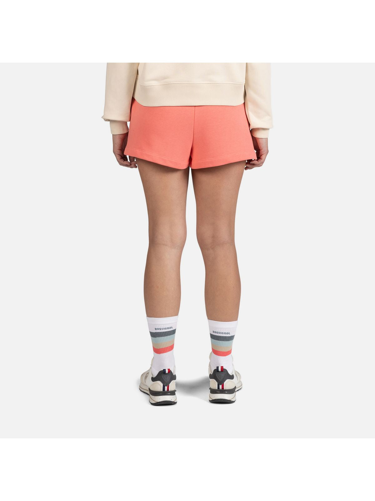 Szorty damskie ROSSIGNOL W Presset Short różowy - Adventure Sports