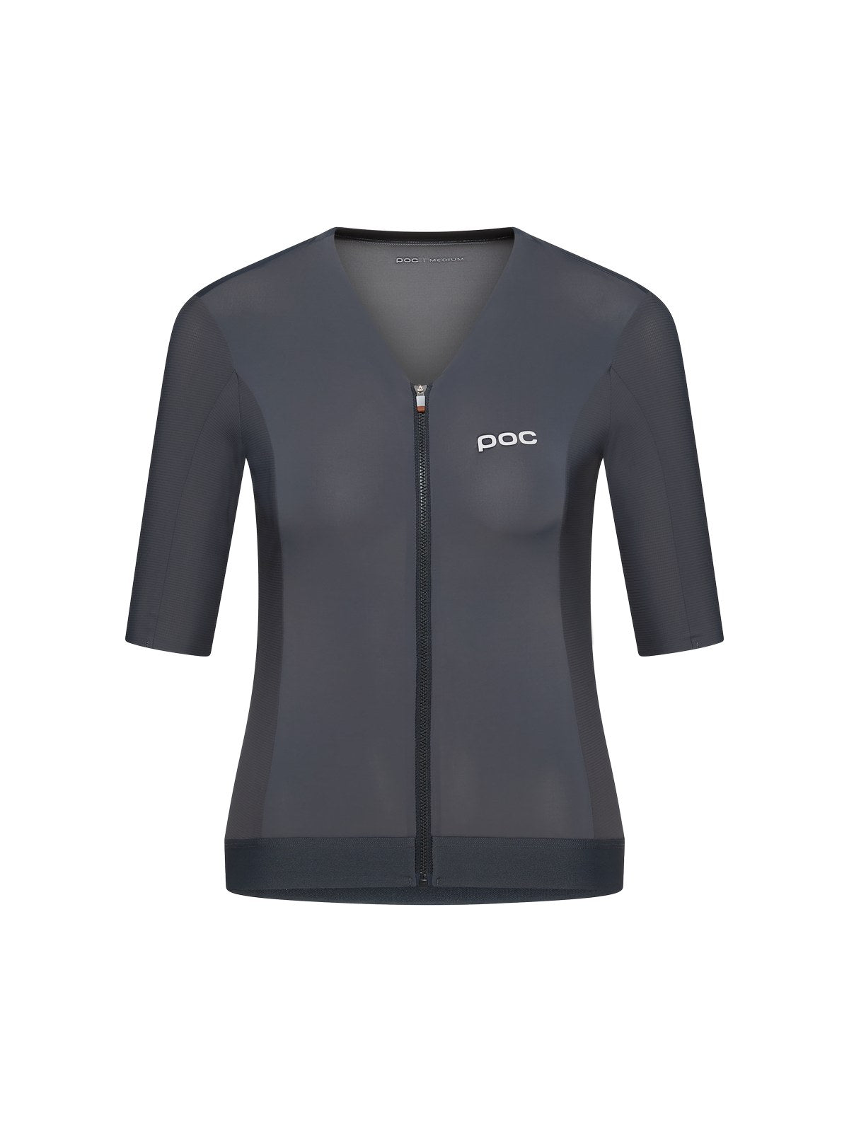 Koszulka rowerowa damska POC W's Raceday S/S Jersey szara