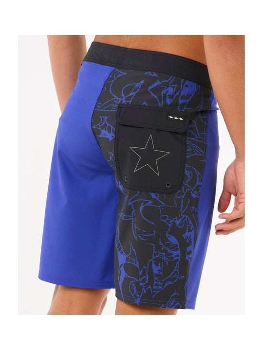 Szorty kąpielowe męskie RIP CURL Mirage Burner Raw Energy niebieskie
