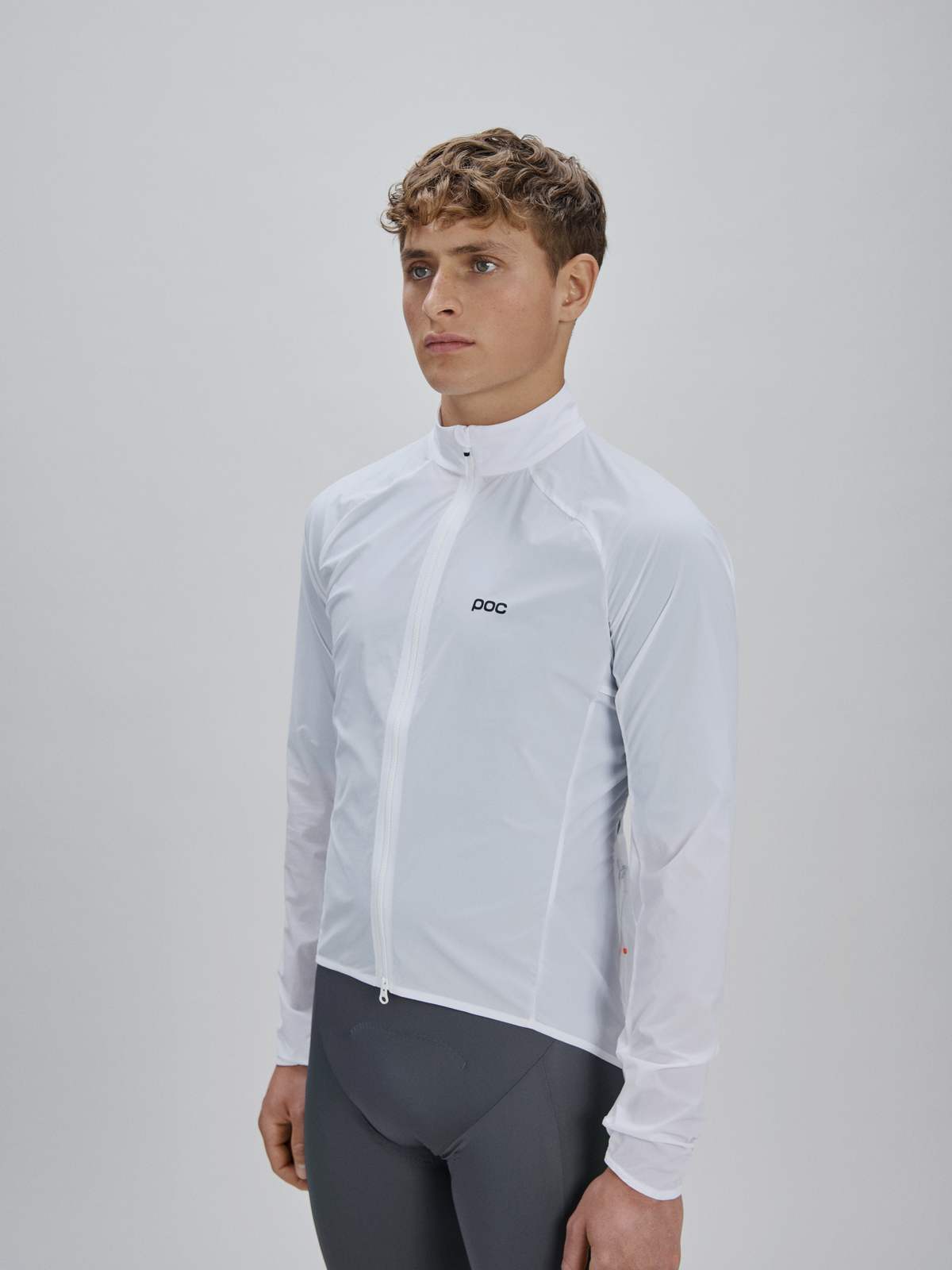 Kurtka rowerowa POC Pure-Lite Splash Jacket biała