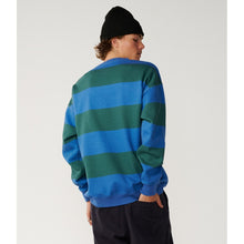 Bluza męska RIP CURL Disorder Stripe Crew niebieska
