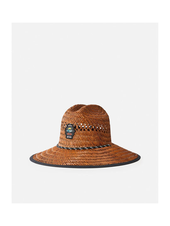 Kapelusz RIP CURL Logo Straw Hat brązowy
