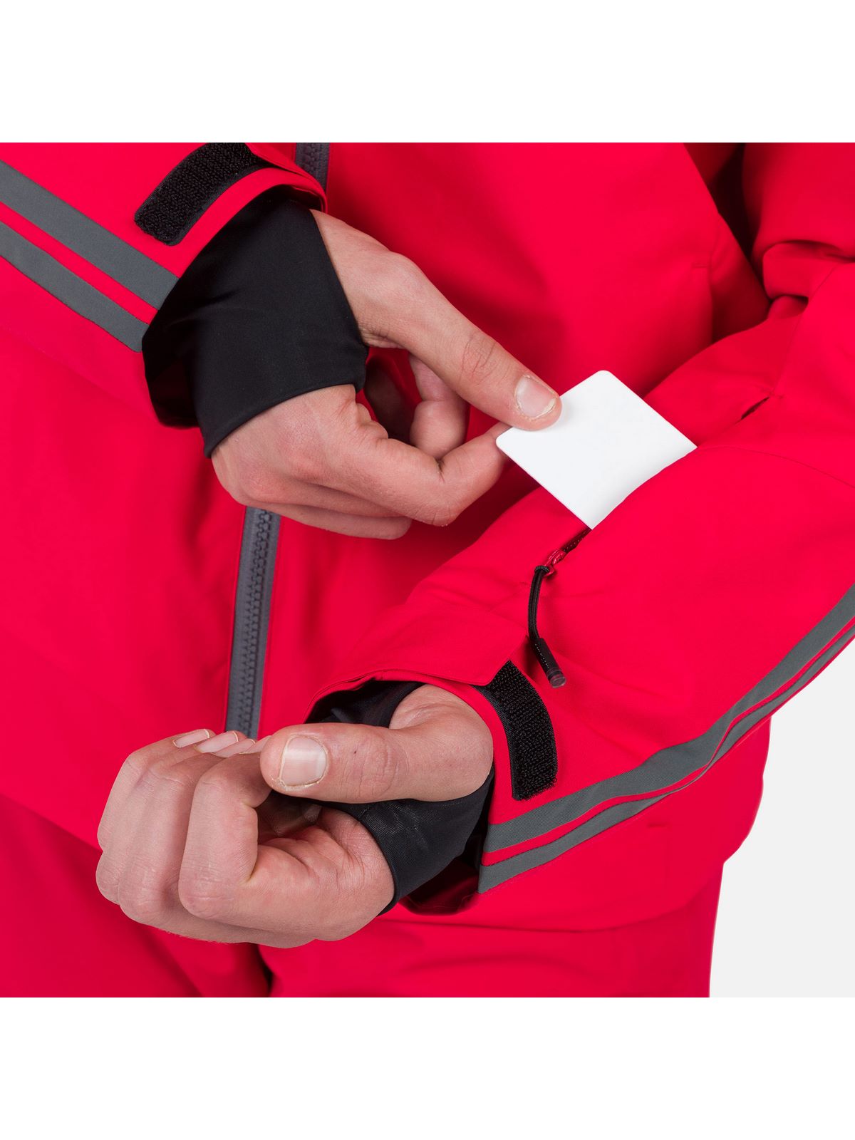 Kurtka narciarska męska ROSSIGNOL Strawpile Jkt czerwony