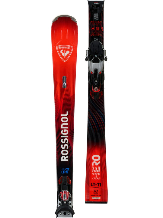 Narty Rossignol Hero Lt Ti + wiązania LOOK SPX 14 Konect Gw B80 Silver Red
