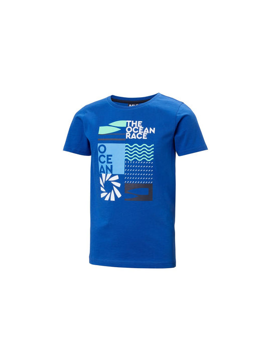 Koszulka dziecięca HELLY HANSEN Jr The Ocean Race T-Shirt niebieska
