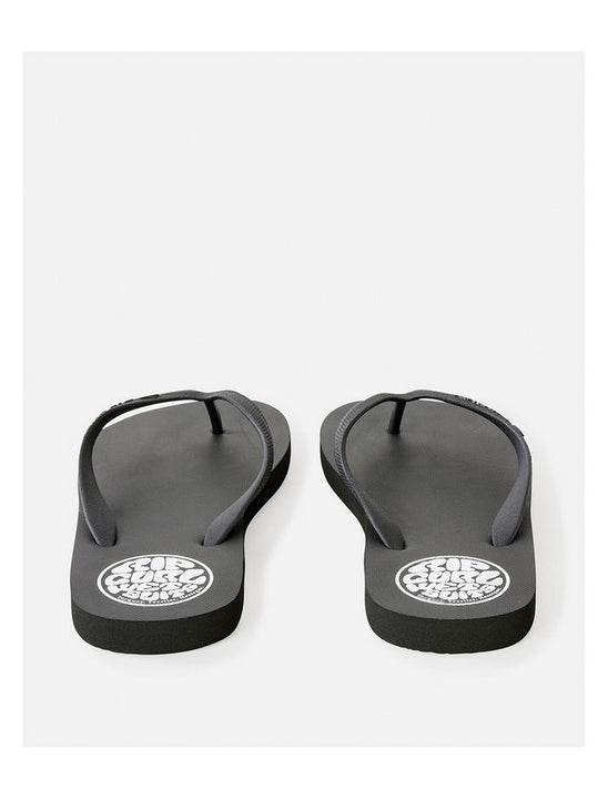 Japonki plażowe męskie RIP CURL Icons Of Surf Bloom Open Toe czarne
