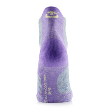 Skarpety trekkingowe damskie THERM-IC W Trekking Ultracool Linen Ankle szaro fioletowe
