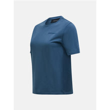 Koszulka PEAK PERFORMANCE Original Small Logo Tee Women niebieski
