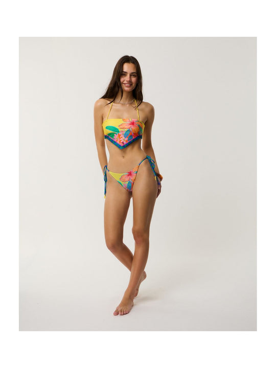 Top damski RIP CURL Bliss Scarf Bandeau Top Zolty
