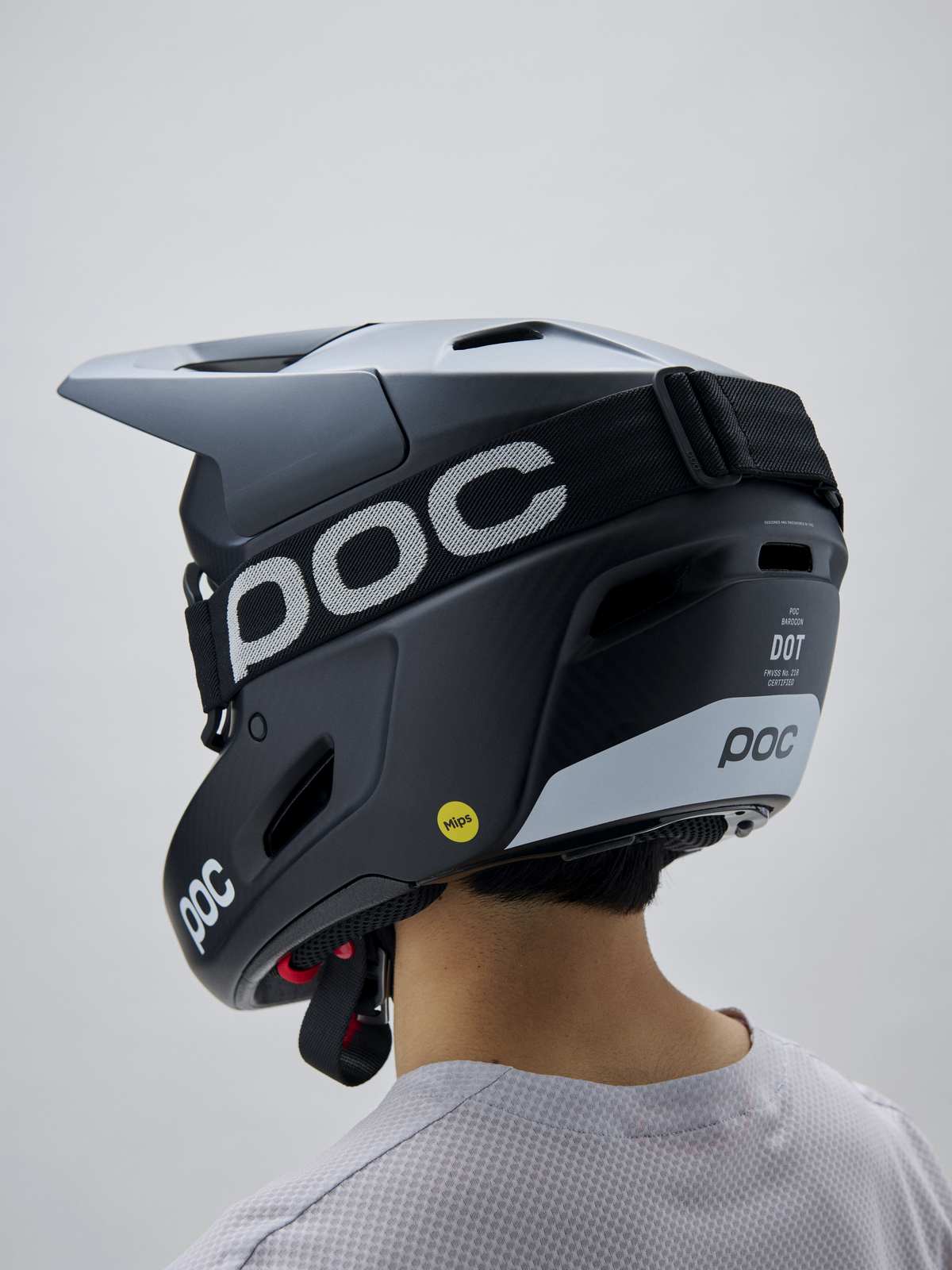 Kask rowerowy POC Barocon Carbon czarny