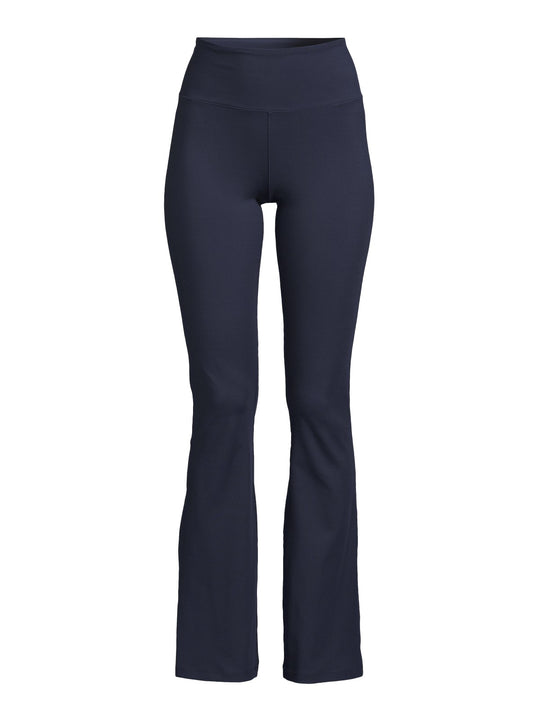 Spodnie damskie Casall Flare High Waist Pant niebieski
