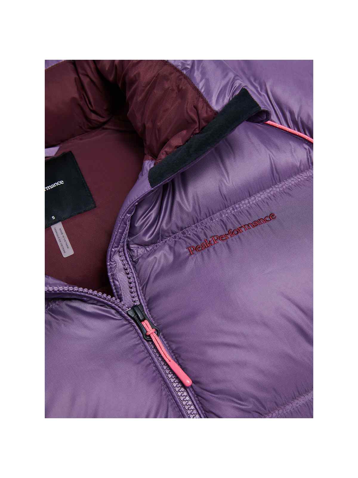 Kurtka damska PEAK PERFORMANCE Down Puffer Jacket fioletowa