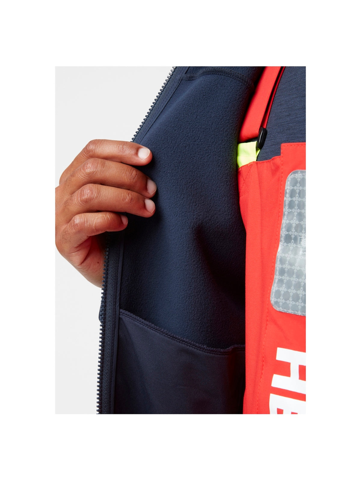 Bluza męska HELLY HANSEN Crew Fleece Jacket kolor granatowy