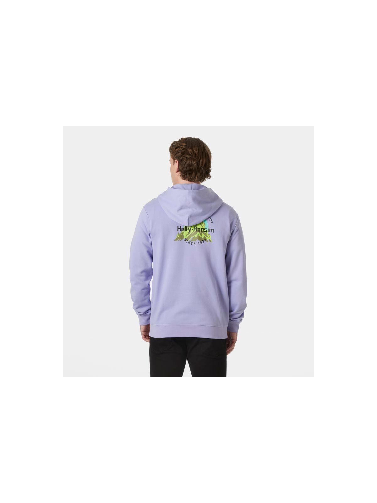 Bluza sportowa HELLY HANSEN CORE GRAPHIC SWEAT H fioletowa - Adventure Sports