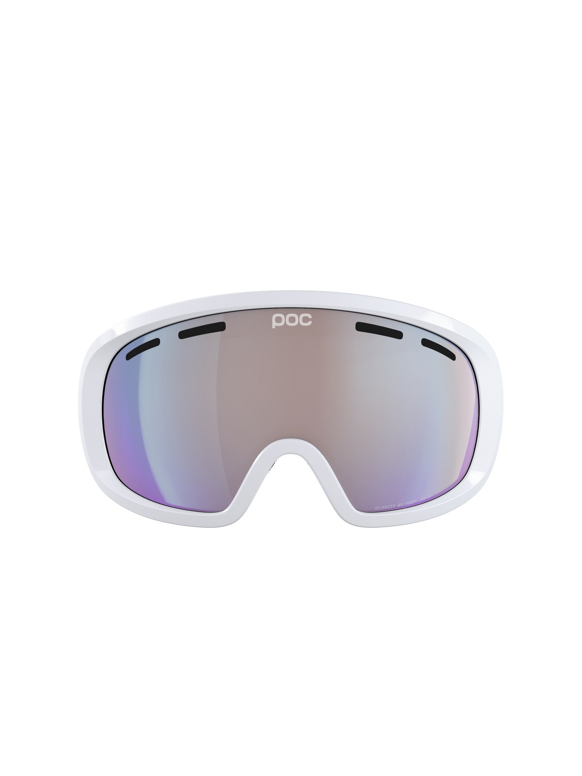 Gogle narciarskie POC Fovea Mid Photochromic Wide Fit biały Cat 1-3