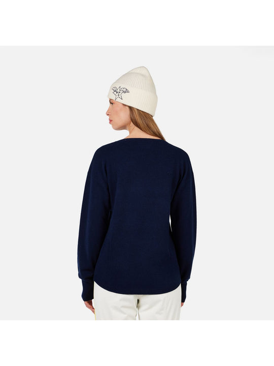 Sweter damski ROSSIGNOL W JCC SIGNAL RN niebieski
