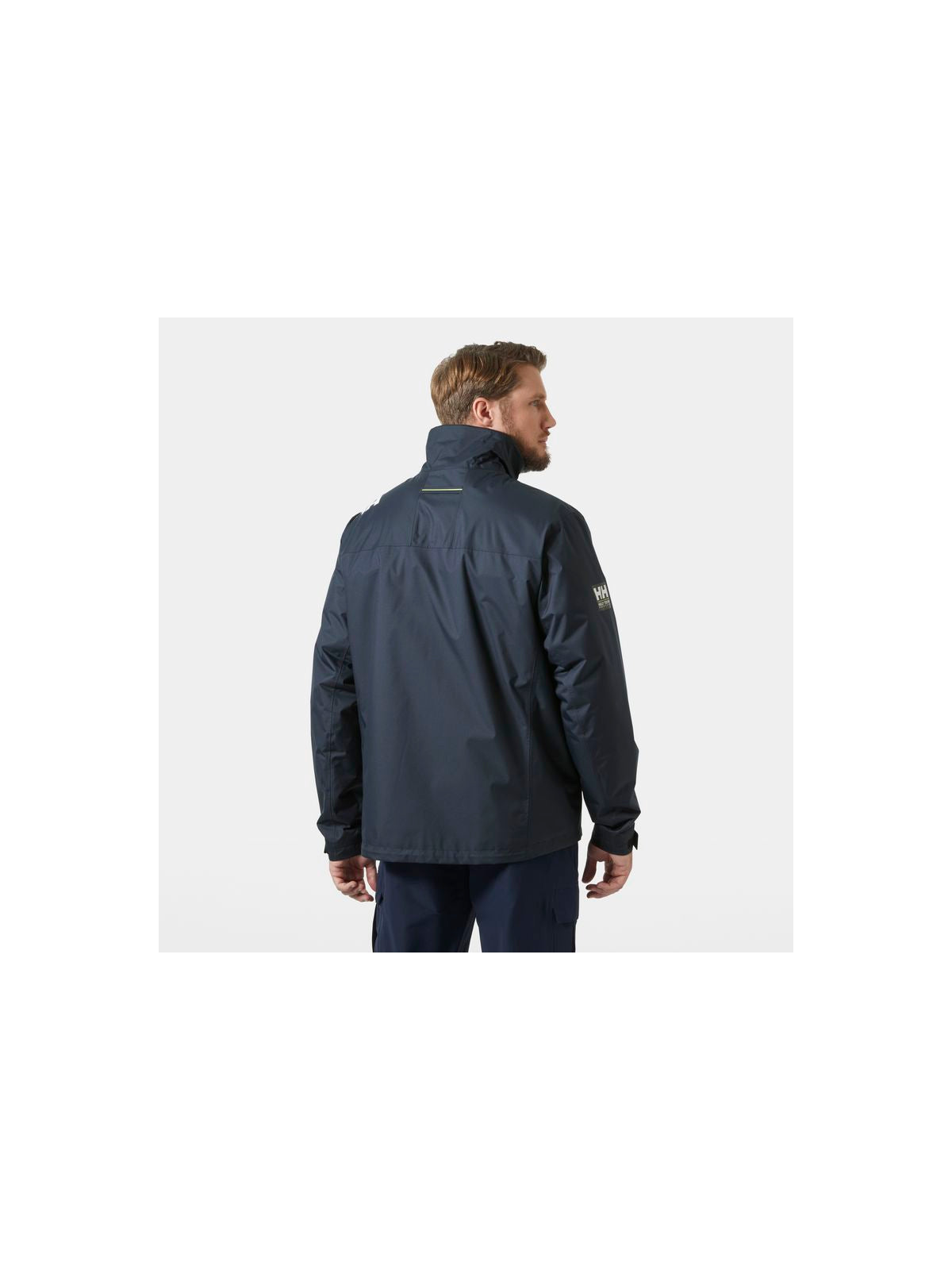 Kurtka męska HELLY HANSEN Crew Hooded Pile Jacket kolor granatowy