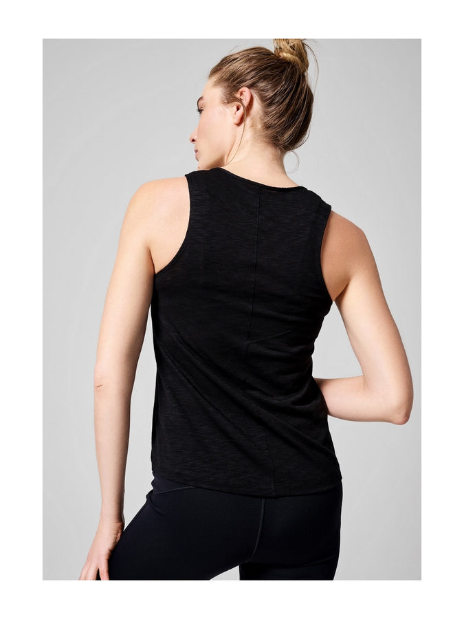 Koszulka treningowa CASALL Soft Texture Tank czarny