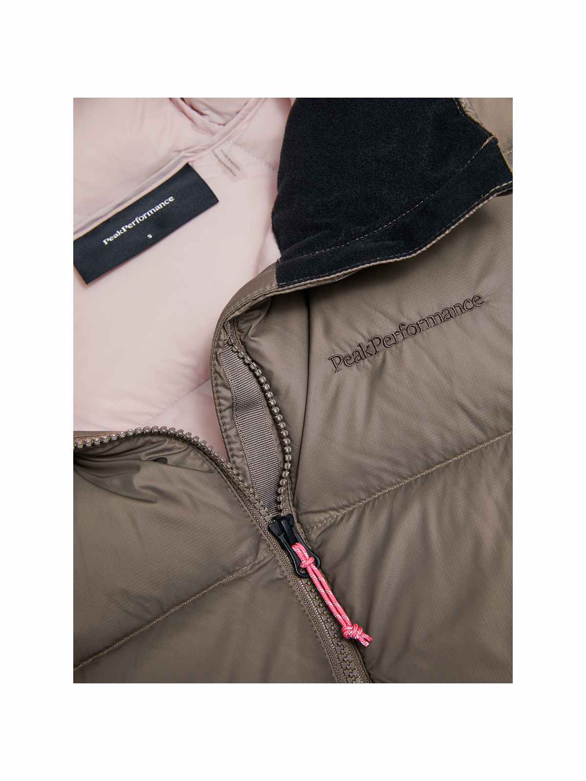 Kurtka damska PEAK PERFORMANCE Frost Down Puffer Jacket brązowa