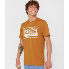 Koszulka RIP CURL SPORTLINE INVADER TEE brązowa
