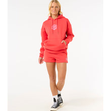 Bluza dresowa damska RIP CURL Icons Of Surf Heritage Hood czerwona
